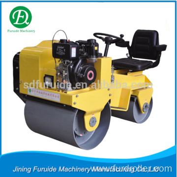 High quality ride on double drum vibratory road roller capacity (FYL-850)